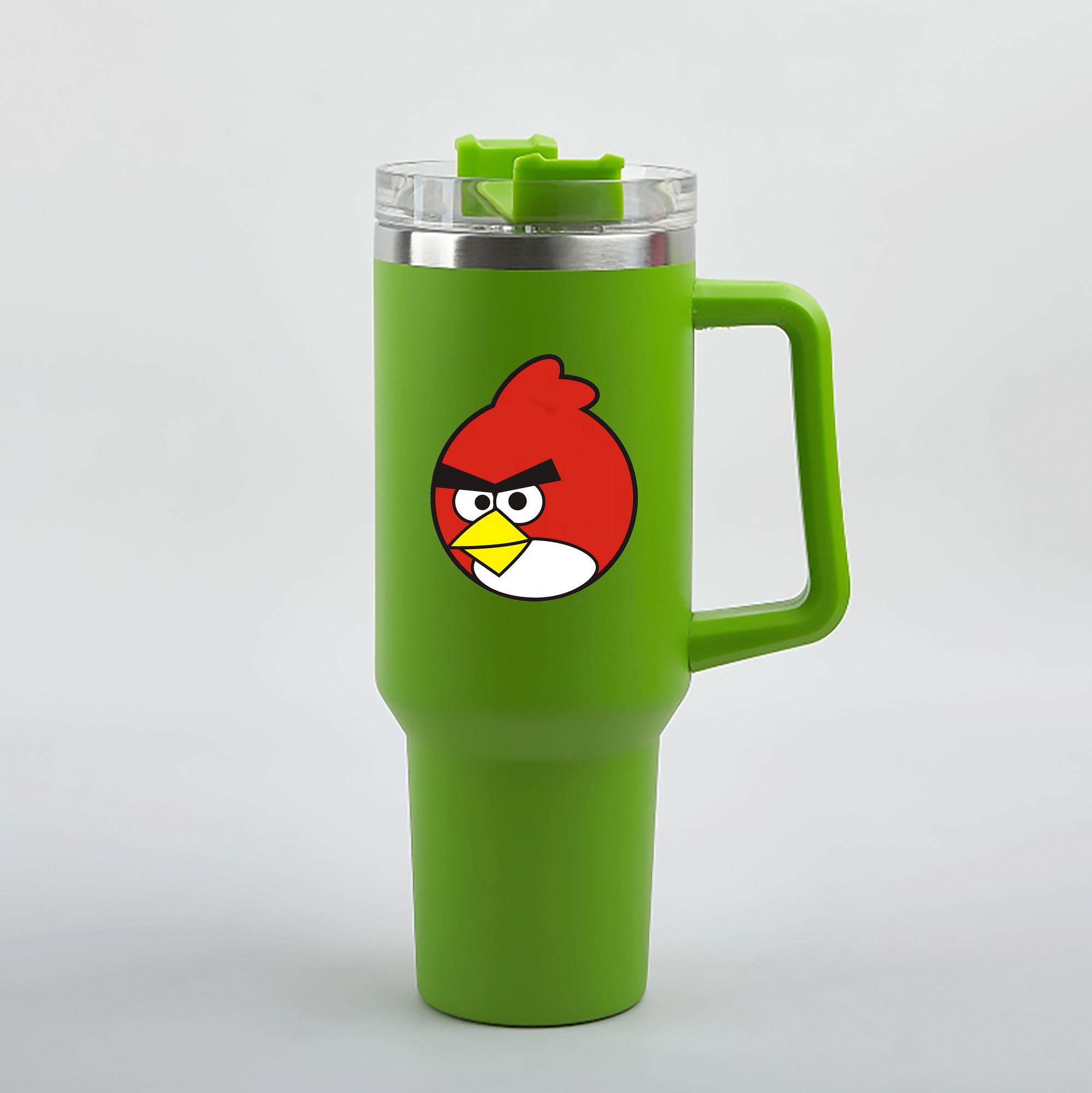 （画像用） Angry Birds アングリーバード 1200mL車用タンブラー（カラープリント）